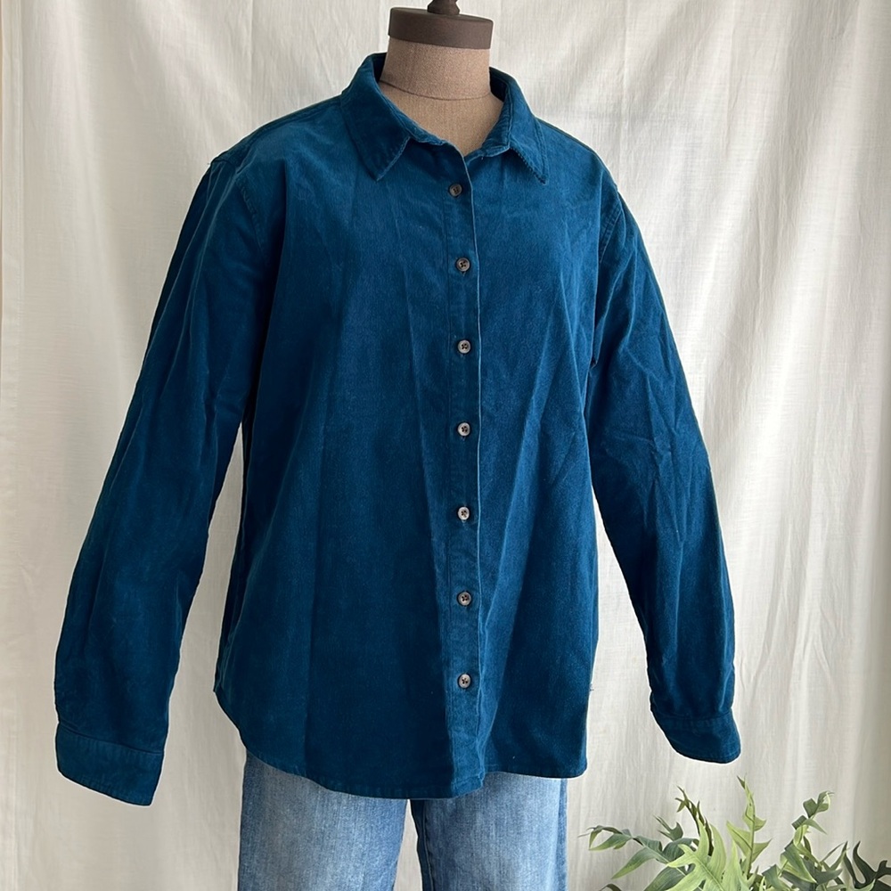 EMS Corduroy Shirt - XL - Blue